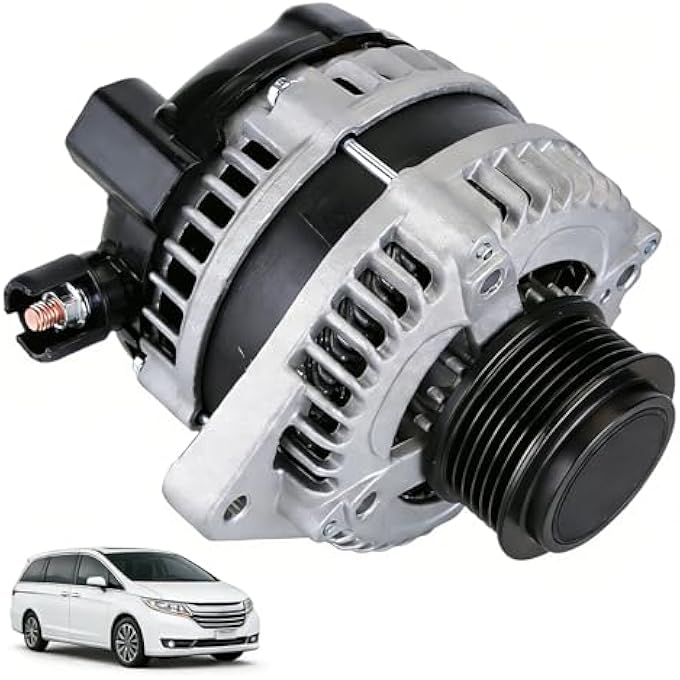 Hiolpen Alternator Replacement Compatible with Honda Odyssey V6 3.5L 2014-2017 104211-8520 - Image 1