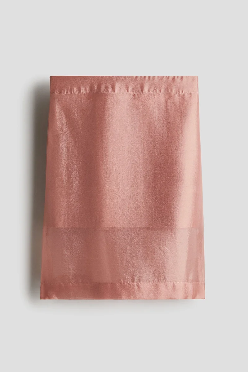 H&M Sheer satin skirt