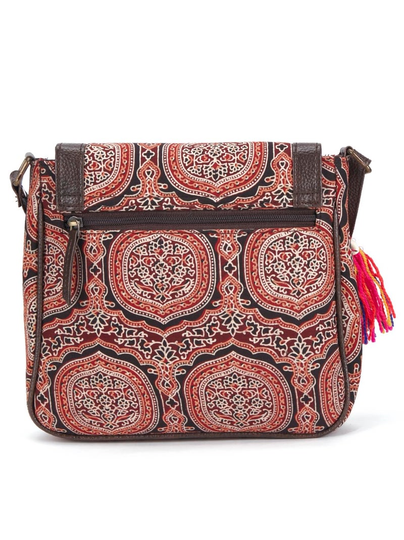 NEPRI Printed Sling Bag | Crossbody Bags for Women Girls | Women's Handbags | Stylish | Vegan Leather Bag | Travel & Office Use | Purse and Wallet - Image 3