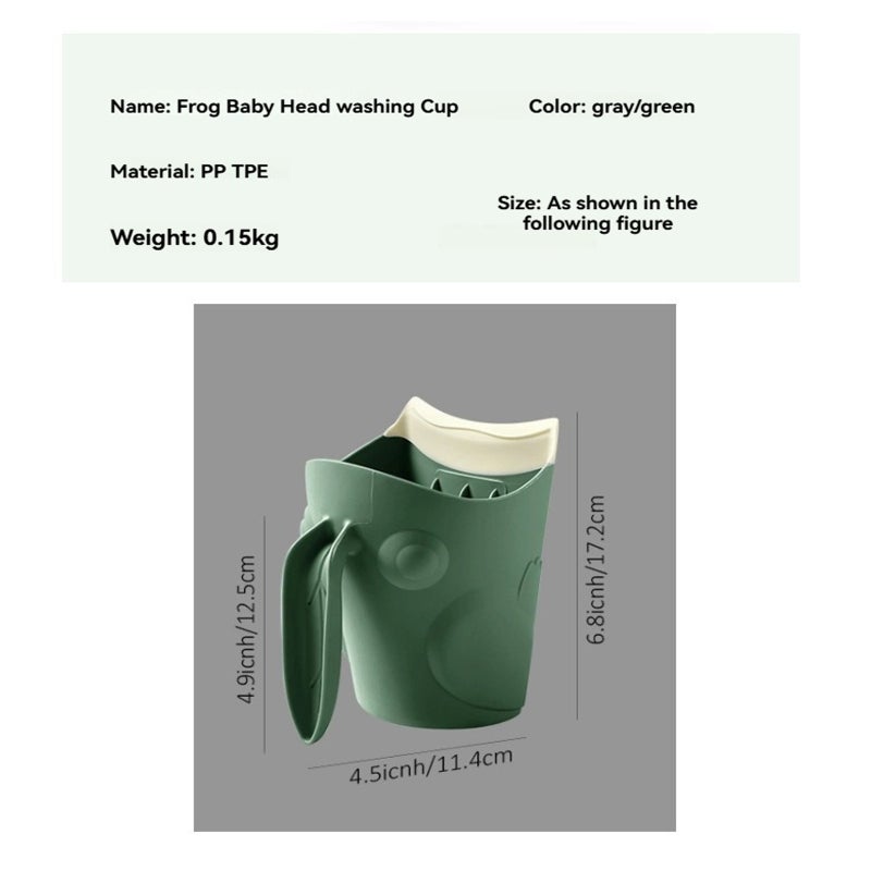 Children's Shampoo Cup, Baby Silicone Shampoo Cup - Image 3
