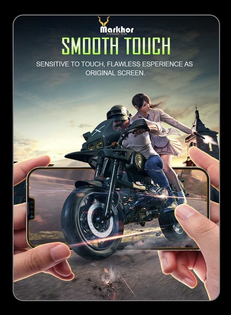 Markhor Tempered Glass Screen Protector With Auto Alignment Easy Installation For Apple iPhone 14 Plus Clear - Image 5