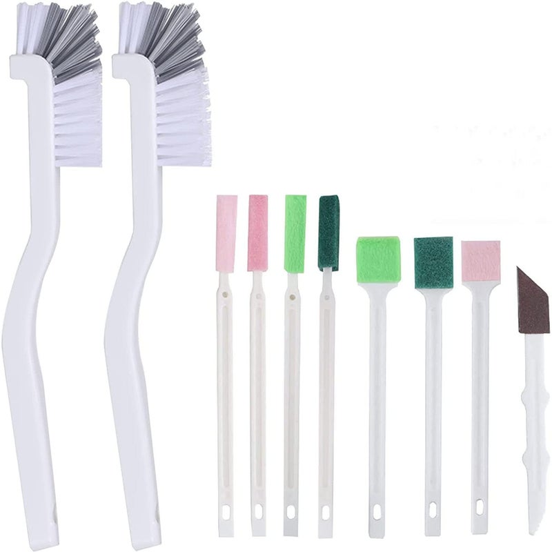 Crevice Cleaning Brushes Tool kit Small Cleaning Brush for House Cleaning Disposable Toilet Brush Deep Cleaning Brush Gap for Gap Corner of Stove Hard to Reach Cleaning Tools Multicolor