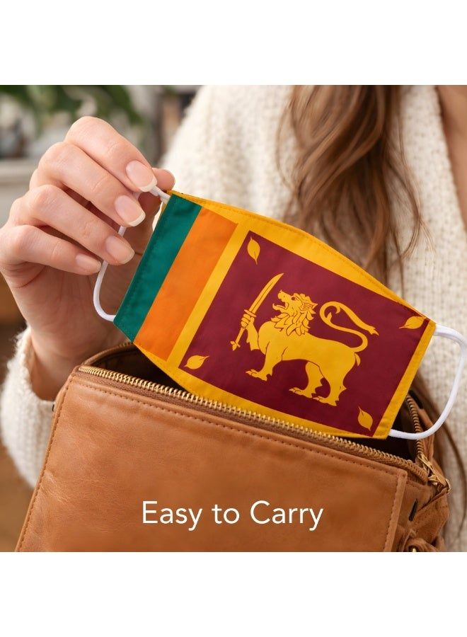 برينت شوب فور مي قناع وجه رياضي مزين بعلم الدولة، هدية تذكارية لمحبي رياضة الكريكيت، وكأس العالم للكريكيت، وكأس العالم للكريكيت T20. - Image 5