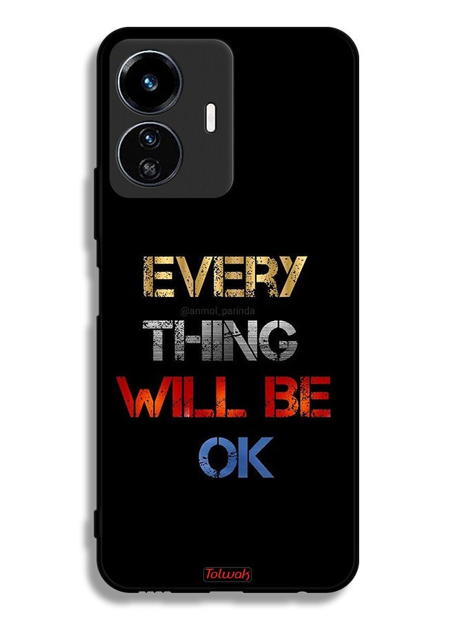 Tolwak Vivo Y77e 5G Protective Case Cover Everything Will Be Ok - Image 2