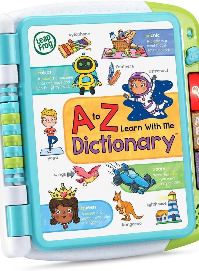 LeapFrog A to Z Learn with Me Dictionary, Interactive Educational Toy, Teaches ABCs, Vocabulary, and Early Literacy Skills, Ideal for Kids Aged 2–5 Years - Image 2