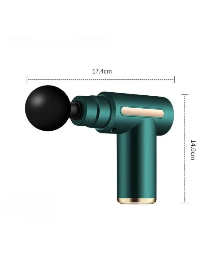 Mini Massage Gun Portable Muscle Massager - Lightweight Multi-Head - Image 4