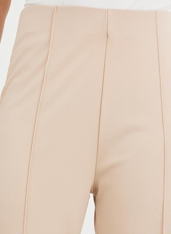 Styli Styli High Rise Wide Leg Pants with Pintuck Detail  - Image 3