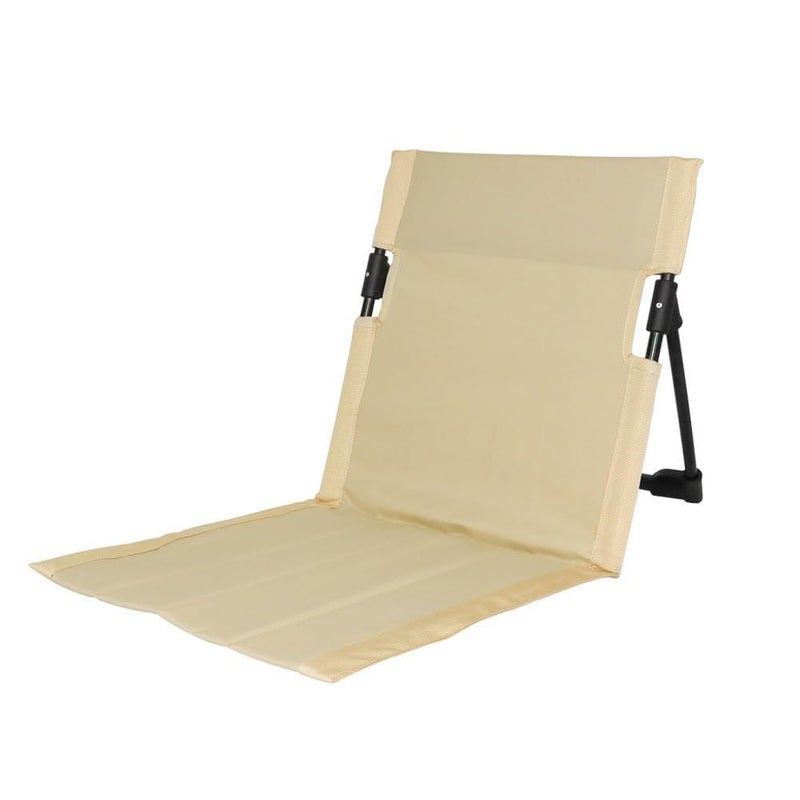 NIL JO Camping Folding Chair Beach Lounger Chair Lightweight Comfortable Lounge Chair Single Lazy Chair with Backrest for Outdoor Camping Fishing - Image 1