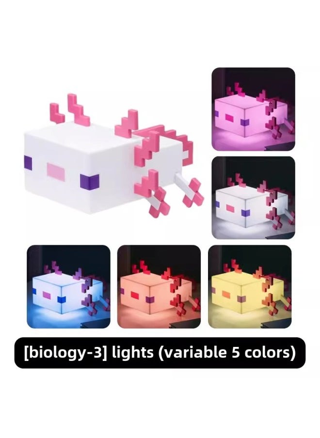 My World Surrounding Diamond Stone Lamp Color Changing Medicine Bottle Torch Torch Model Gift Night Light-Color:Cymbal Lamp (340g/box 24*8*12cm)  - Image 1