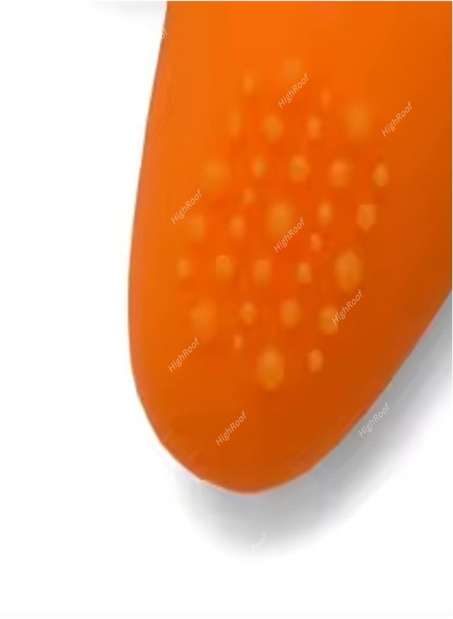 HighRoof Infant Silicone Good Bites Textured Carrot Teether 6 To 12 Months With Storage Case, Bpa Free Teething Toy For Babies With Textured Surface For Soothing Gums. Babies 0-6 Months. - Image 5