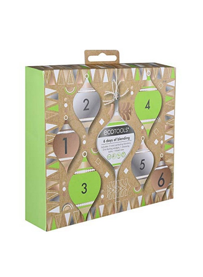 Ecotools Beauty Makeup Sponge Set 4 Blenders With Sponge And Brush Cleaner Includes Travel Accessory Case - Image 5