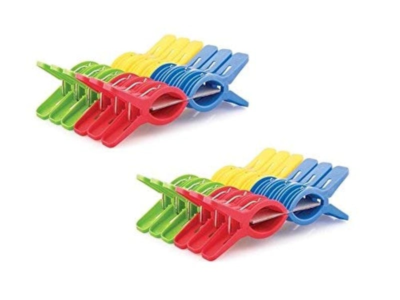 Sajani Plastic Cloth Hanging Clips Set of 24 Pieces (2 Dozen)(24 Pcs) - Image 4