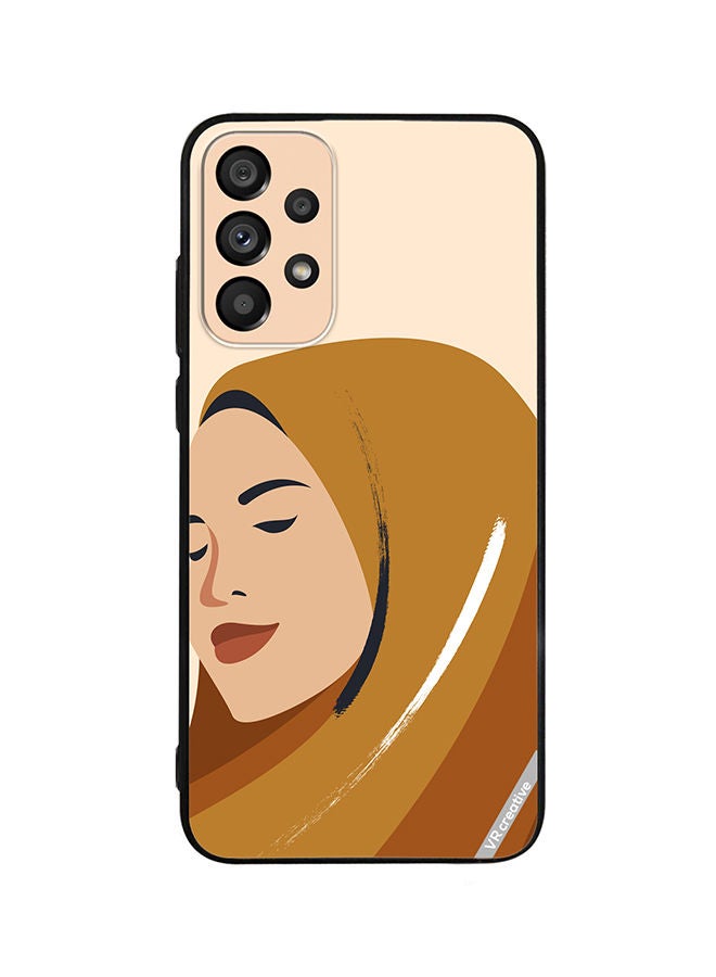 VR CREATIVE Protective Case Cover For Samsung Galaxy A72 Cartoon Woman Shape Design Multicolour - Image 1