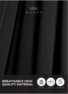 Generic 3-Layer Lightweight Niqab | Airy, Soft Fabric | Full Face Coverage | Adjustable Fit | Elegant Modesty Design | Perfect for Daily Wear, Prayer, Travel, Special Occasions, and All-Year Use  - Image 5