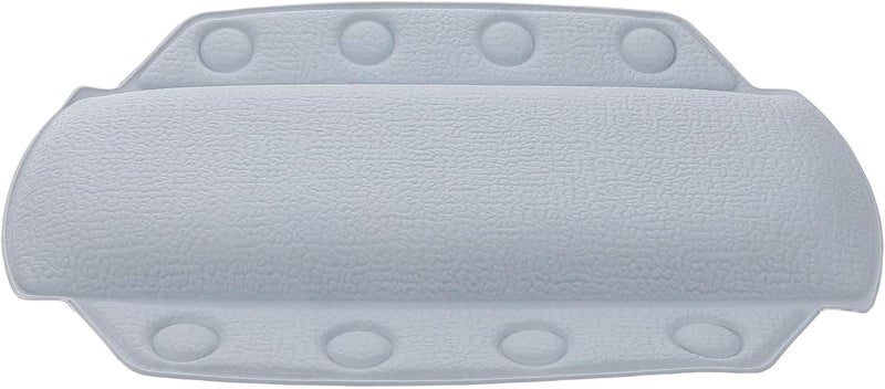 Heat resistant MAGICLULU Bathtub Pillow with Suction Cups Medium Size Foam Cushion Bath Tub Pillow for Neck and Head Support Bathroom Spa Accessory for Relaxing Soaking Affordable fast purchase options - Image 1