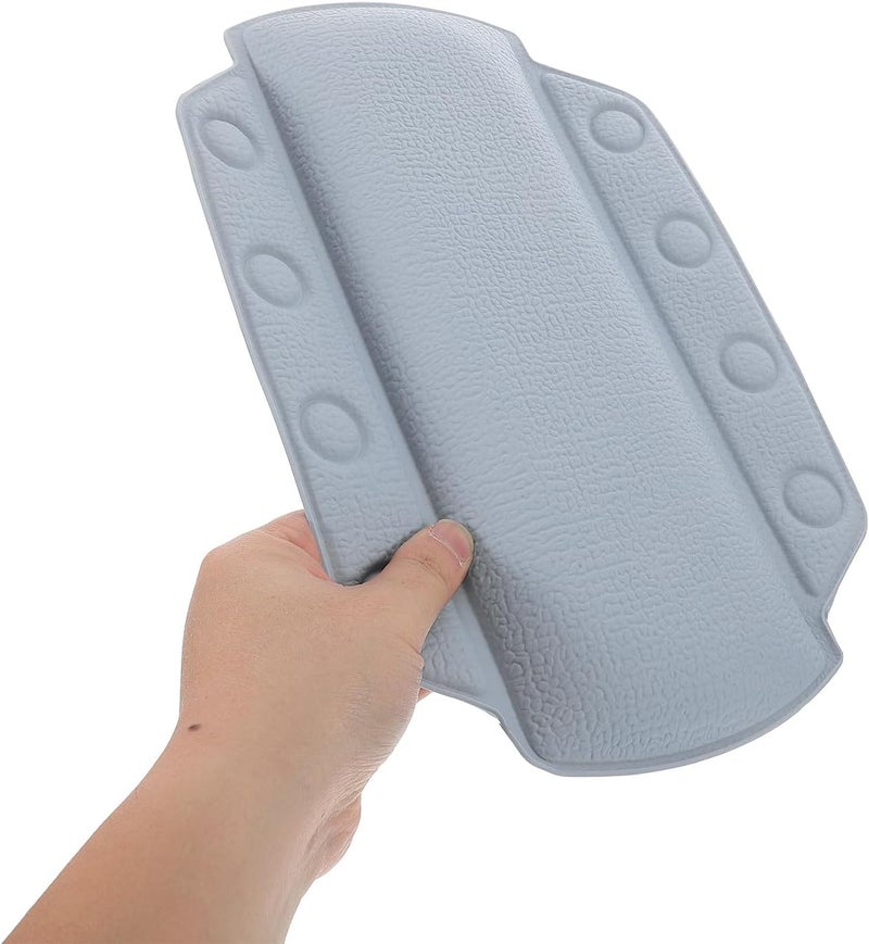 Heat resistant MAGICLULU Bathtub Pillow with Suction Cups Medium Size Foam Cushion Bath Tub Pillow for Neck and Head Support Bathroom Spa Accessory for Relaxing Soaking Affordable fast purchase options - Image 3