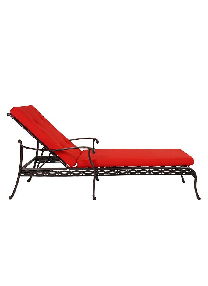 Schondor Furniture Philadelphia Sun Lounger | Outdoor Furniture | Landscaping | Good for Any Outdoor Settings | Made in Aluminum Cast | Weather Resistance | For Garden | Backyard | Patio | Landscaping Pools  - Image 2