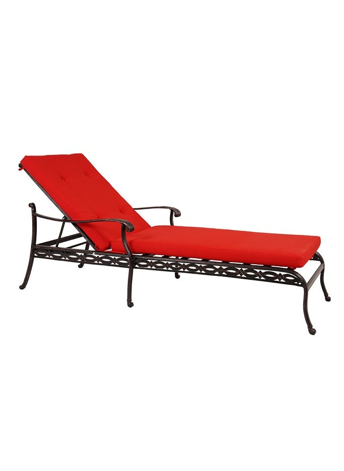 Schondor Furniture Philadelphia Sun Lounger | Outdoor Furniture | Landscaping | Good for Any Outdoor Settings | Made in Aluminum Cast | Weather Resistance | For Garden | Backyard | Patio | Landscaping Pools  - Image 3