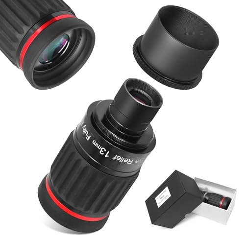 Astromania Telescope Eyepiece 13mm, 1.25&2 inch Super Wide Angle Eyepiece for Telescope, 70 Degree SWA Eyepiece Multi-Coated ED Element Telescope Accessory with T2 Camera Thread for Astrophotography - Image 1