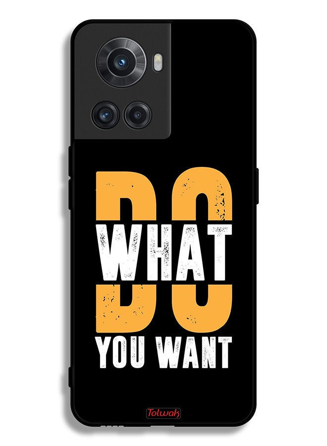 Tolwak OnePlus 10R 5G Protective Case Cover Do What You Want - Image 2
