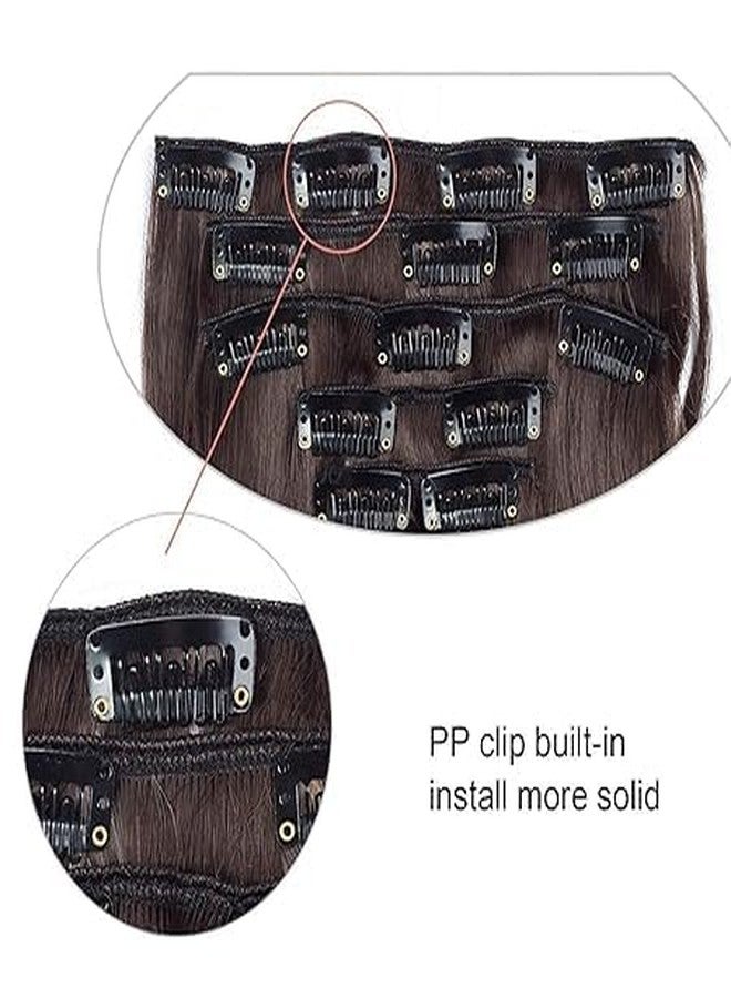 بوكسو سر الشعر الرائع، وصلات شعر طويلة بنية اللون ذات 7 طبقات، سهلة التركيب، هدية مثالية للفتيات وصالونات التجميل والسيدات. - Image 4