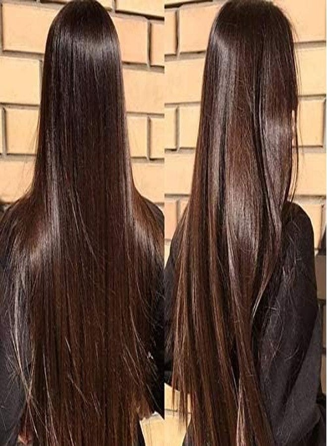 بوكسو سر الشعر الرائع، وصلات شعر طويلة بنية اللون ذات 7 طبقات، سهلة التركيب، هدية مثالية للفتيات وصالونات التجميل والسيدات. - Image 1