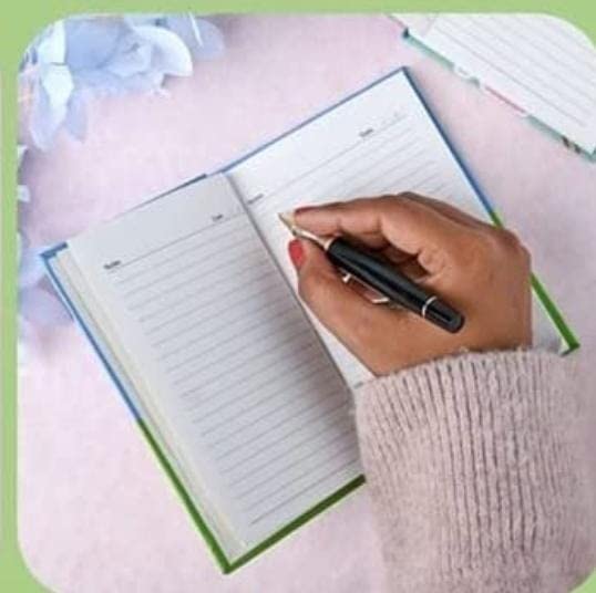 Generic Gamins Gadgets Beautiful Composition Of Diary With Beads Pencil Stationery Set For Girls School Stationery Return Gift For Birthday Diary with Pencils  - Image 5