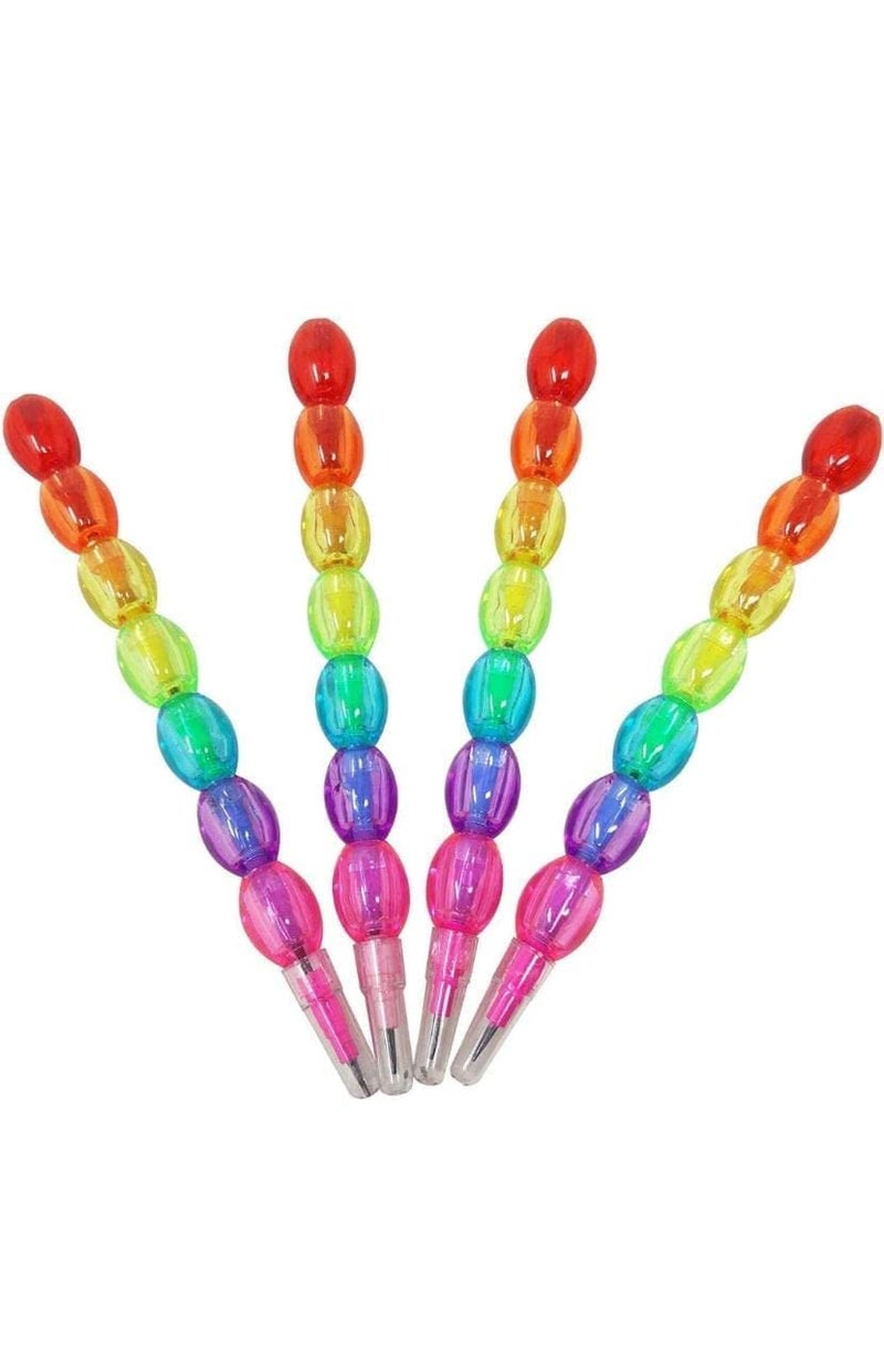 Generic Gamins Gadgets Beautiful Composition Of Diary With Beads Pencil Stationery Set For Girls School Stationery Return Gift For Birthday Diary with Pencils  - Image 3