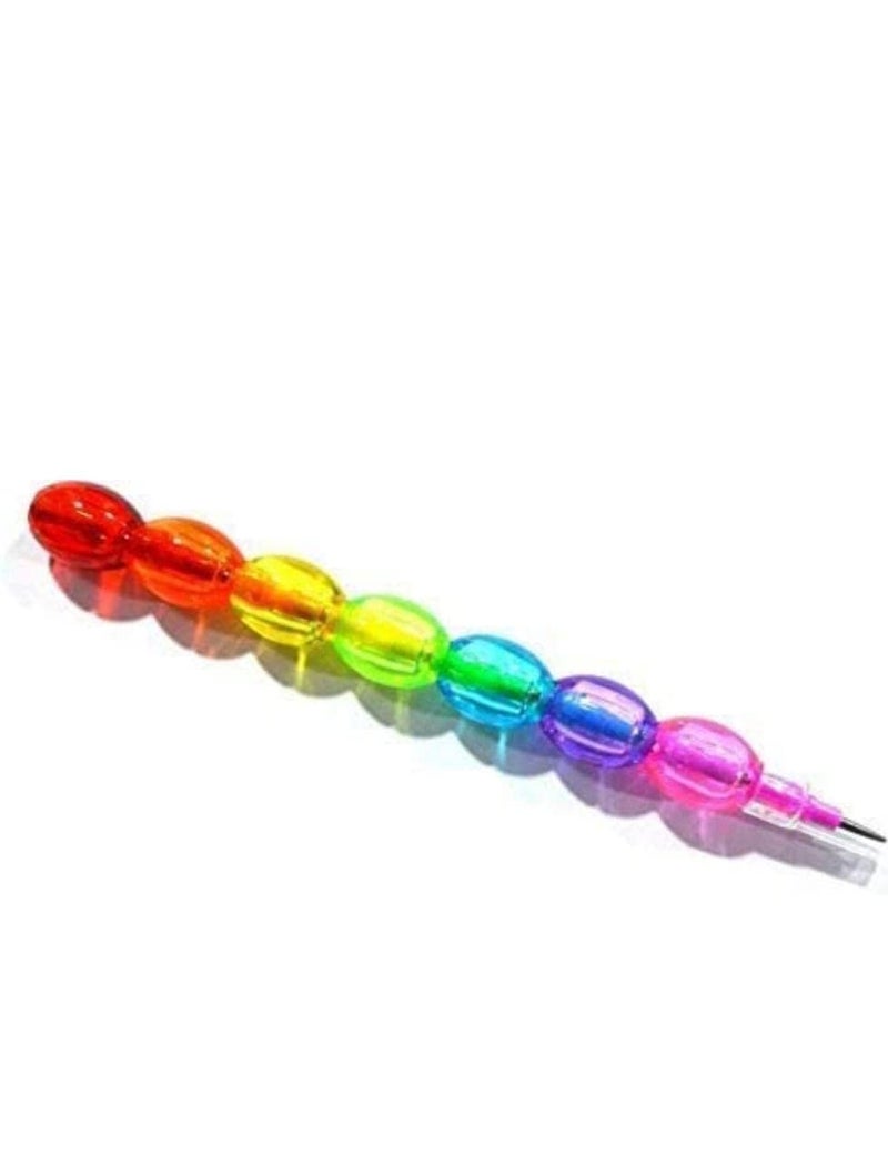 Generic Gamins Gadgets Beautiful Composition Of Diary With Beads Pencil Stationery Set For Girls School Stationery Return Gift For Birthday Diary with Pencils  - Image 4