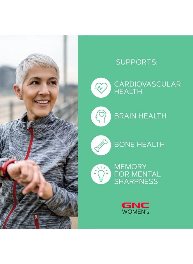 GNC Ultra Mega Women 50 Plus Vitapak Program ; Full Nutrient System Designed For Women Over 50 ; Supports Bone Eye And Brain Health ; 30 Packs - Image 5