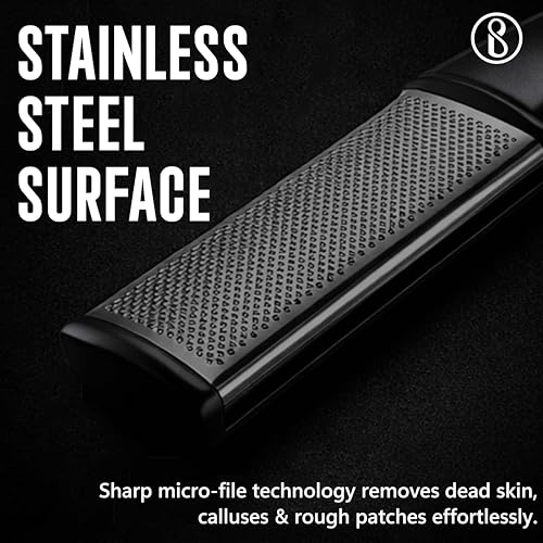 Beauté Secrets, Foot Scrubber, Callus Remover, Effective for Thick Callus and Cracked Feet Pedicure Rasp, Remove Hard Skin, Grater Foot Filer - Image 4