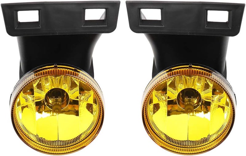 MAYASAF Amber Lens Fog Light Assembly for Dodge RAM 1500, 2500, 3500 (1994-2002) - Image 1