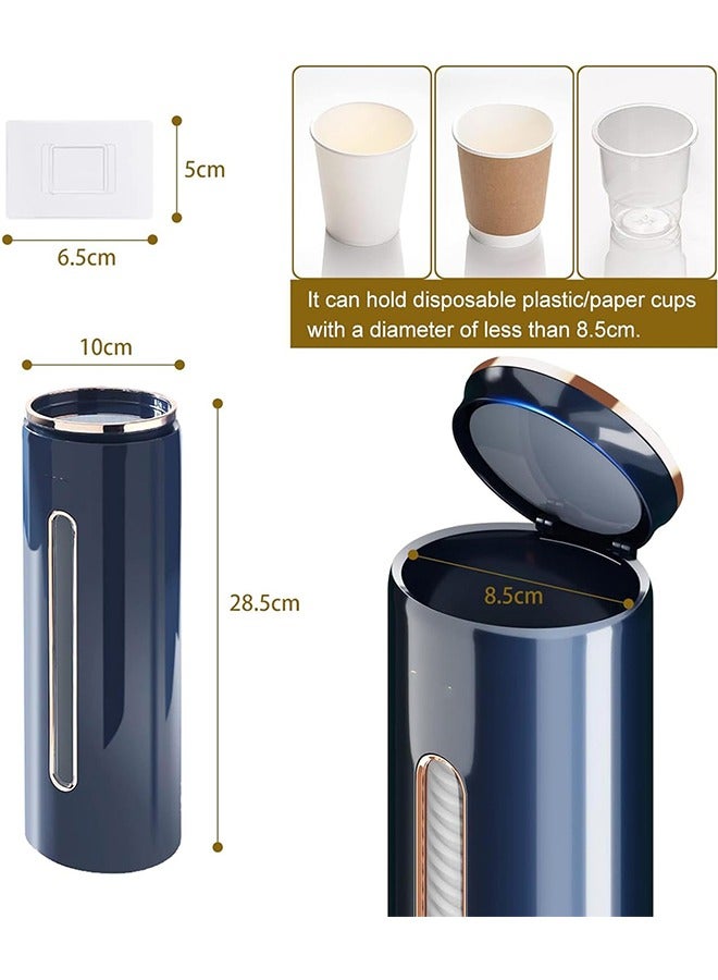 JCB CHIC Cup Dispenser Wall Mounted,Environmentally Friendly Plastic Cup Dispenser with Wall Mounting, Water and Dustproof, Wall Cup, for Plastic Cups, Paper Cups and Paper Cones etc - Image 2