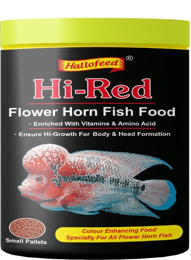 Hallofeed Fisher Men Hallofeed Hi-Red Dried Fish Food: Tailored for All Adult Stages of Every Fish Species, Enhancing Growth and Development | 100g - Image 1