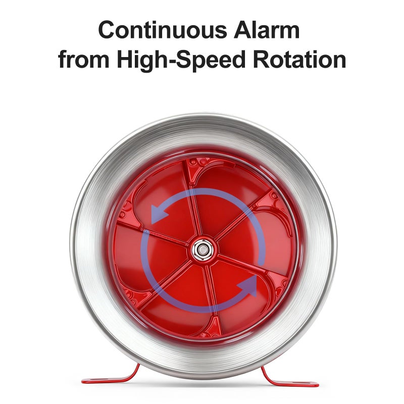 Baomain MS-390 24V DC 3.1A Motor Siren - 125dB Industrial Alarm with Metal Housing for Security Systems & Emergency Alerts - Image 4