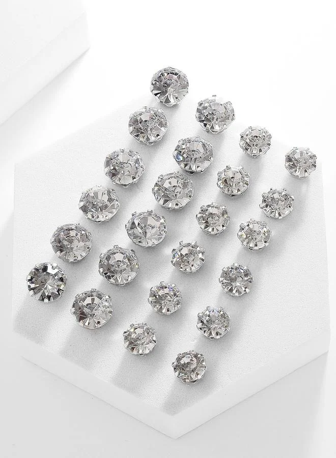 Take Two Take Two Set of 12 - Embellished Earrings