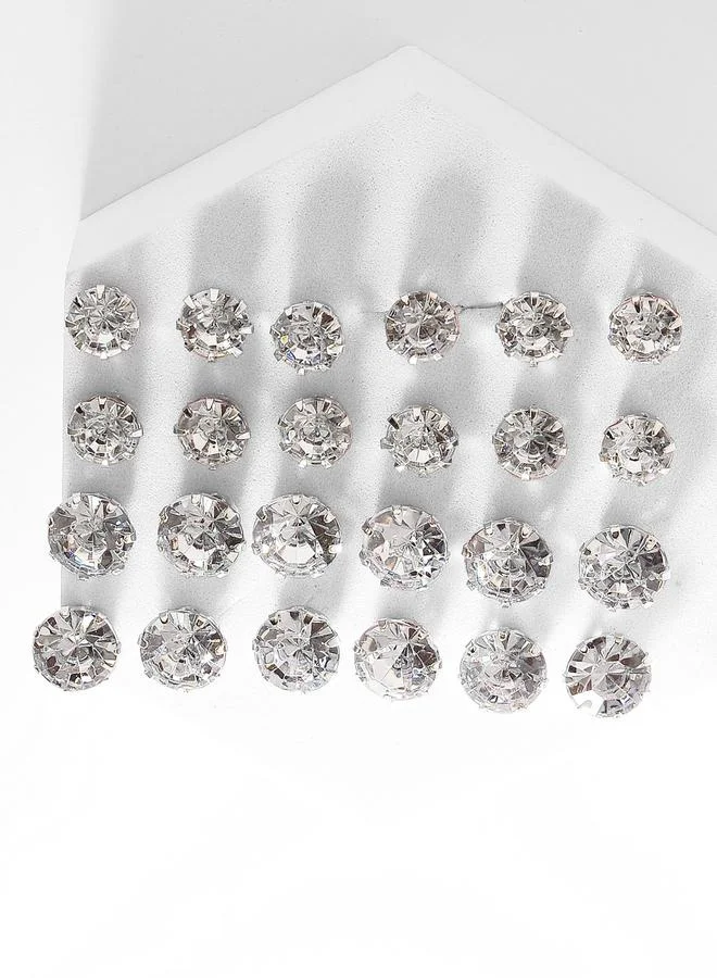 Take Two Take Two Set of 12 - Embellished Earrings