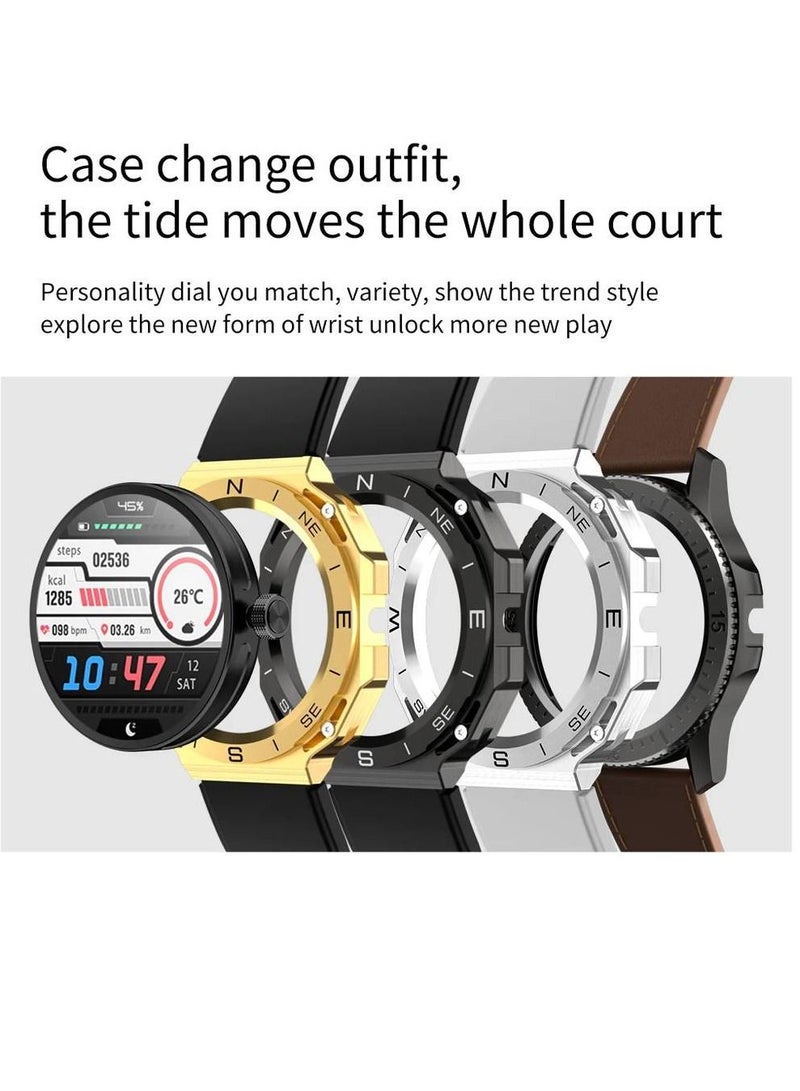 Blulory Fitness Tracker New Arrival Blulory RT Smartwatch with Changeable Outfit - Image 2