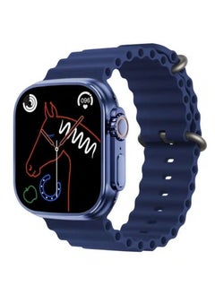 WS Smart Watch WS39 ultra Series 9, 3 IN 1 With Health Fitness Tracker Sport Watch Supports NFC, 3 addition Replacement Band 49MM-blue  - Image 1