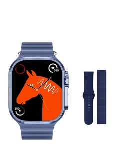 WS Smart Watch WS39 ultra Series 9, 3 IN 1 With Health Fitness Tracker Sport Watch Supports NFC, 3 addition Replacement Band 49MM-blue  - Image 3