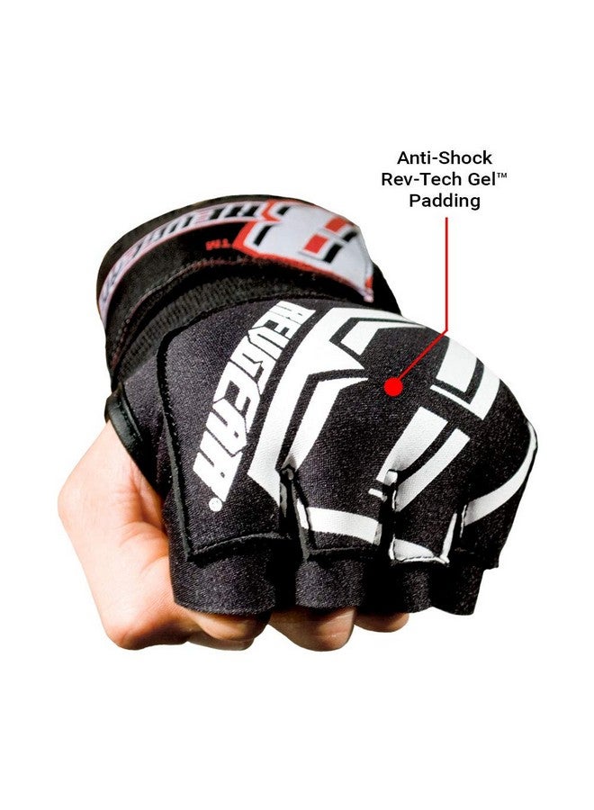 Revgear Neoprene Highperformance Gel Pro Hand Wraps ; Wear Under Boxing Or Mma Glove ; Attached 120 Inch Elastic Wrist Wrap ; Ultracomfortable Antishock Wrap For Training, Sparring, Fighting (Pair) - Image 4