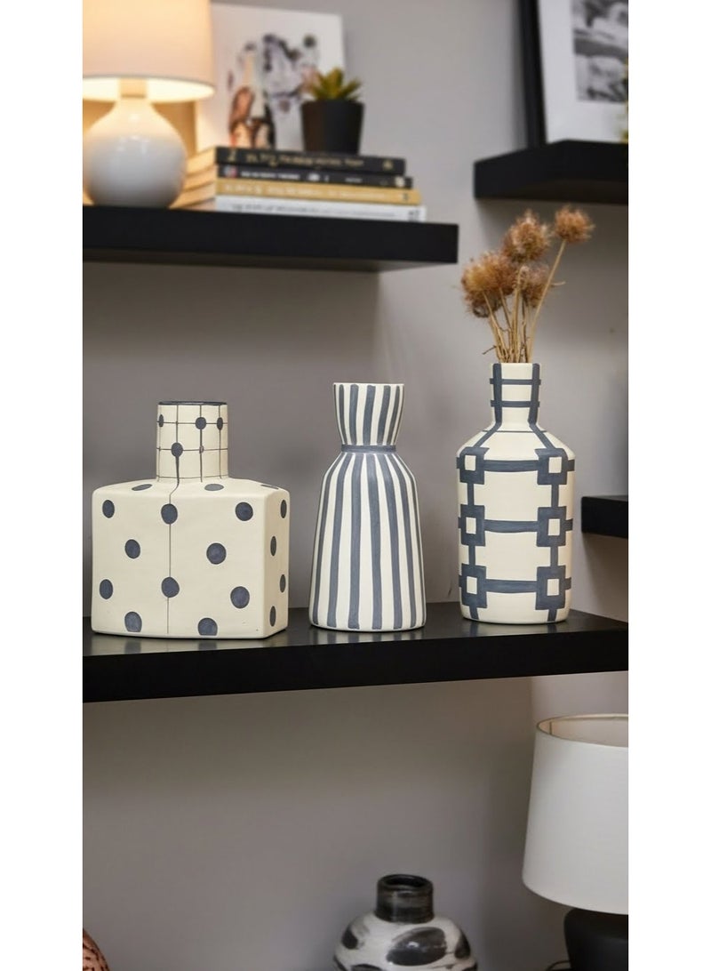 Decorative vase set 30/25/20 cm - Image 1