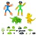 Zing Stikbot Dino Theme Pack Bundle Set of 2 Stikbots 2 Stikbot Dinos and DinoThemed Accessories Create Stop Motion Animation Mixed - Image 2