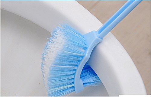 MosQuick® Double Sided Bathroom Cleaner Brush Long Handle, Commode Cleaning Brush Bathroom Cleaning Accessories Toilet Brush Toilet Cleaning Brush Bathroom Cleaner Brush Bathroom Cleaning Brush - Image 3