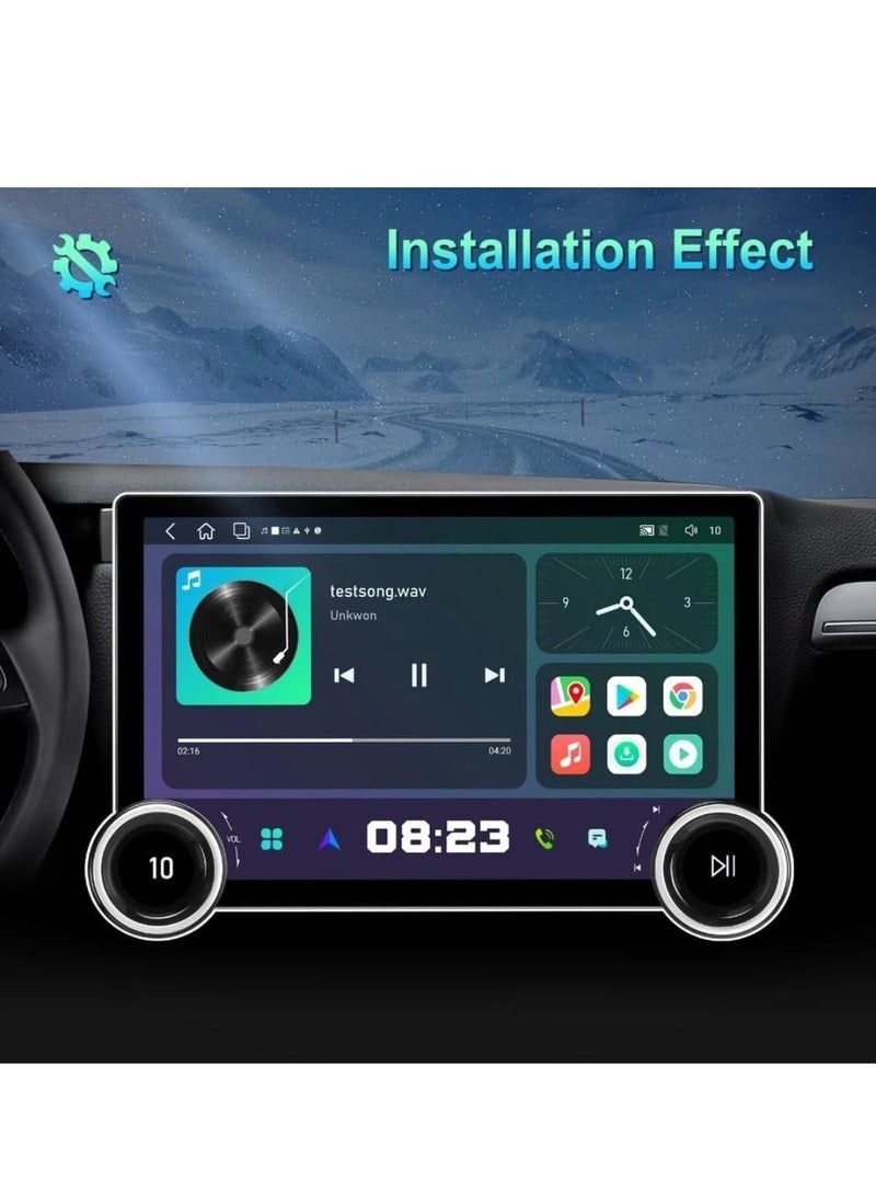 Vierex 11.8 Inch Diamond 2K Car Android Screen Support Apple Carplay Android Auto Wireless Suitable For 9 Inch 10 inch Android Frame 4GB RAM Fast Interface Quick Boot AHD Camera Included - Image 4