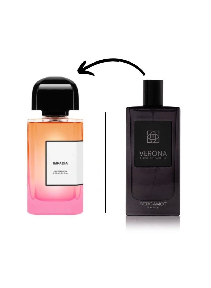 برجموت عطر فيرونا إليكسير دي بارفان من برجموت للجنسين 80 مل - Image 1