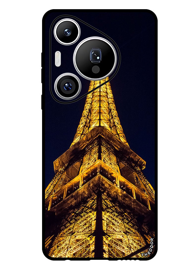 Theodor Protective Case Anti Scratch Shock Proof Bumper Cover For Huawei Pura 70 Pro Plus eiffel_tower_tower_paris - Image 1