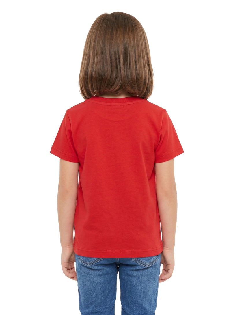 Disney Snow White Toddler Girls’ Oversized Drop Shoulder T-Shirt – Cute Casual Relaxed Fit Tee - Image 2
