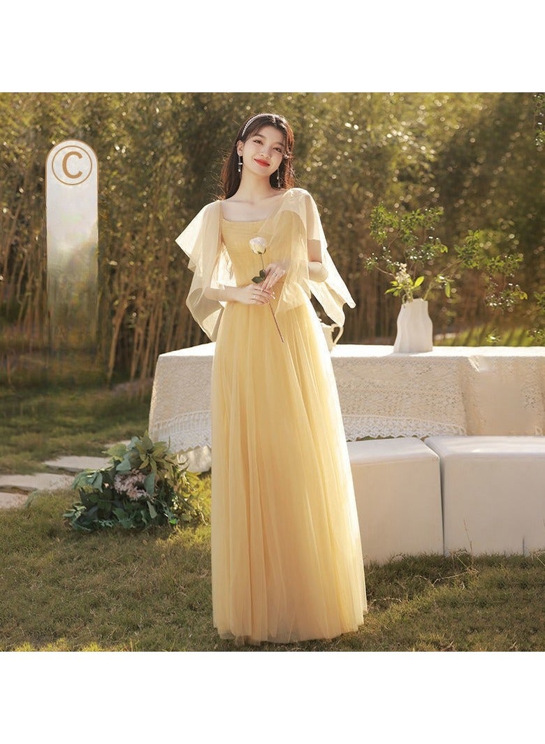 KUYING New Fashionable and Elegant Bridesmaid Dress  - Image 1