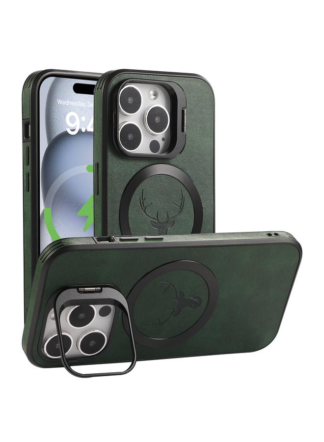 Zaboon Case For iPhone 12 Elk Lens Holder Magsafe Shockproof Phone Case - Image 1